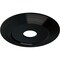 Ekena Millwork Adonis Ceiling Medallion (Fits Canopies up to 10 1/4"), 16 1/8"OD x 3 5/8"ID x 1"P, Black Pearl CM16ADBPS - alternate 4
